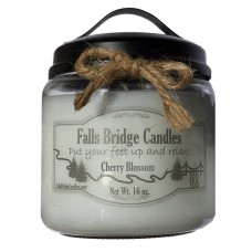 FallsBridgeCandles Cherry Blossom Scented Jar Candle FLBG1010